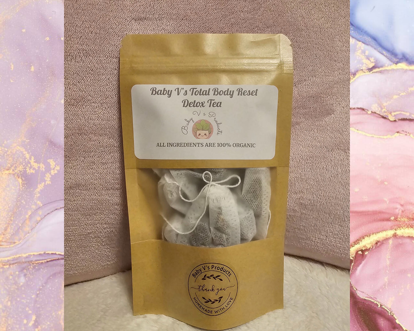 Baby V's Total Body Reset Detox Tea (1 Week Cleanse)