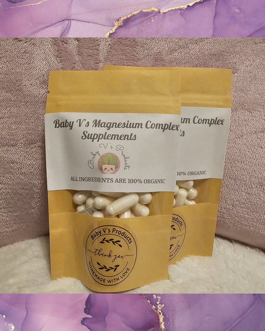 Baby V's Complete Magnesium Complex Blend- 6 Forms for Total Body & Mind Support 🌿💪🏾🧠
