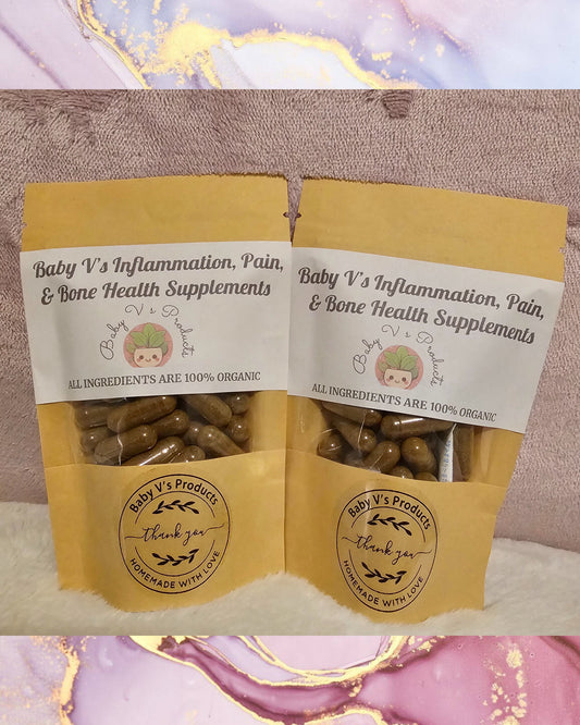 Baby V's Inflammation, Pain, and Bone Health Supplement