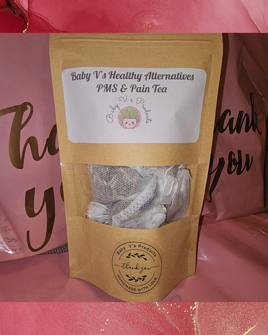 100% Organic PMS & Pain Herbal Tea