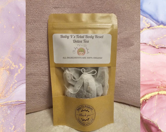 Baby V's Total Body Reset Detox Tea (1 Week Cleanse)