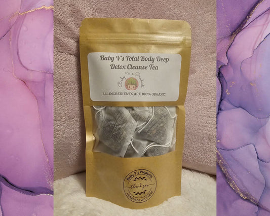 Baby V's Total Body DEEP Detox Cleanse Tea (2 Week Intensive Cleanse)