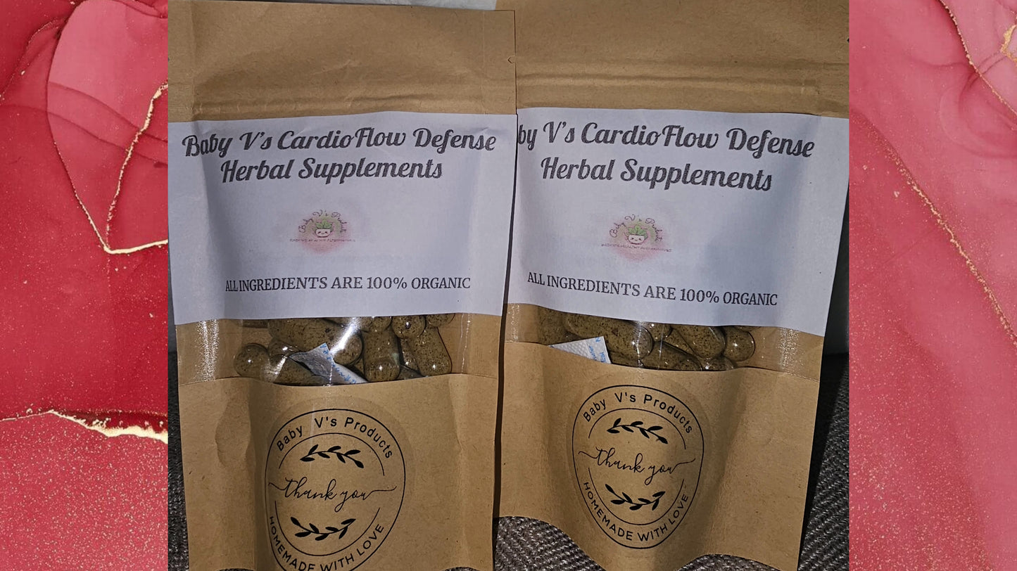 Baby V's CardioFlow Defense Herbal Supplements